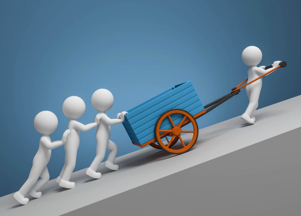 眼瞼挙筋をおでこの筋肉やうなじの筋肉、ミュラー筋たちが助けます。